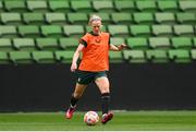 7 April 2023; Diane Caldwell during a Republic of Ireland women training session at Q2 Stadium in Austin, Texas, USA. Photo by Stephen McCarthy/Sportsfile