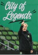 7 April 2023; Manager Vera Pauw during a Republic of Ireland women training session at Q2 Stadium in Austin, Texas, USA. Photo by Stephen McCarthy/Sportsfile