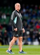 7 April 2023; Leinster senior coach Stuart Lancaster before the Heineken Champions Cup quarter-final match between Leinster and Leicester Tigers at the Aviva Stadium in Dublin. Photo by Ramsey Cardy/Sportsfile