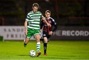 7 April 2023; Daniel Cleary of Shamrock Rovers during the SSE Airtricity Men's Premier Division match between Bohemians and Shamrock Rovers at Dalymount Park in Dublin. Photo by Seb Daly/Sportsfile