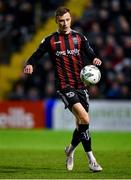 7 April 2023; Kacper Radkowski of Bohemians during the SSE Airtricity Men's Premier Division match between Bohemians and Shamrock Rovers at Dalymount Park in Dublin. Photo by Seb Daly/Sportsfile