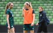 7 April 2023; Team doctor Siobhan Forman during a Republic of Ireland women training session at Q2 Stadium in Austin, Texas, USA. Photo by Stephen McCarthy/Sportsfile