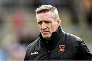 8 April 2023; Armagh manager Kieran McGeeney before the Ulster GAA Football Senior Championship preliminary round match between Armagh and Antrim at Box-It Athletic Grounds in Armagh. Photo by Ramsey Cardy/Sportsfile