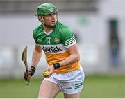 8 April 2023; Brian Duignan of Offaly during the Joe McDonagh Cup Round 1 match between Offaly and Laois at Glenisk O'Connor Park in Tullamore, Offaly. Photo by Piaras Ó Mídheach/Sportsfile