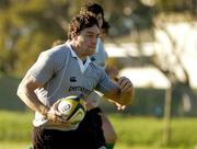 16 June 2004; David Wallace in action during Ireland rugby squad training, Sea Point Rugby Club, Cape Town, South Africa. Picture credit; Matt Browne / SPORTSFILE