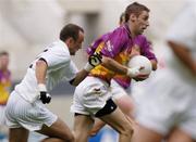 6 June 2004; Matty Forde, Wexford, in action against Brian Lacey, Kildare. Bank of Ireland Leinster Senior Football Championship, Wexford v Kildare, Croke Park, Dublin. Picture credit; Matt Browne / SPORTSFILE
