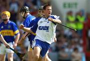 6 June 2004; Dan Shanahan, Waterford, celebrates scoring his sides first goal against Tipperary. Guinness Munster Senior Hurling Championship semi-final, Tipperary v Waterford, Pairc Ui Chaoimh, Cork. Picture credit; Brendan Moran / SPORTSFILE