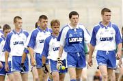 13 June 2004; Waterford captain Ger Power leads his team on the pre-match parade. Bank of Ireland Munster Senior Football Championship Semi-Final, Limerick v Waterford, Gaelic Grounds, Limerick. Picture credit; Pat Murphy / SPORTSFILE