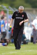 12 June 2004; Mickey Moran, Derry manager. Bank of Ireland Football Championship Qualifier, Round 1, Wicklow v Derry, County Grounds, Aughrim, Co. Wicklow. Picture credit; David Maher / SPORTSFILE
