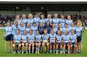 24 August 2013; The Dublin squad. Ladies All-Ireland U16 ‘A’ Championship Final, Cork v Dublin, St. Brendan's Park, Birr, Co. Offaly. Picture credit: Matt Browne / SPORTSFILE