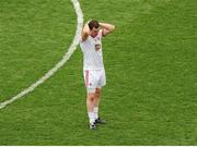 25 August 2013; A dejected Conor Gormley, Tyrone, after the game. GAA Football All-Ireland Senior Championship Semi-Final, Mayo v Tyrone, Croke Park, Dublin. Picture credit: Dáire Brennan / SPORTSFILE