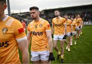 8 April 2023; Kevin Small of Antrim before the Ulster GAA Football Senior Championship preliminary round match between Armagh and Antrim at Box-It Athletic Grounds in Armagh. Photo by Ramsey Cardy/Sportsfile