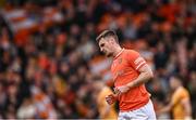 8 April 2023; Greg McCabe of Armagh during the Ulster GAA Football Senior Championship preliminary round match between Armagh and Antrim at Box-It Athletic Grounds in Armagh. Photo by Ramsey Cardy/Sportsfile