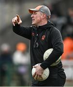 8 April 2023; Armagh selector Kieran Donaghy before the Ulster GAA Football Senior Championship preliminary round match between Armagh and Antrim at Box-It Athletic Grounds in Armagh. Photo by Ramsey Cardy/Sportsfile