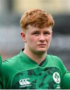8 April 2023; Mikey Yarr of Ireland before the U18 Six Nations Festival match between Ireland and Scotland at Energia Park in Dublin. Photo by Harry Murphy/Sportsfile