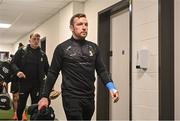 9 April 2023; Richie Hogan of Kilkenny arrives before the Allianz Hurling League Final match between Kilkenny and Limerick at Páirc Ui Chaoimh in Cork. Photo by Eóin Noonan/Sportsfile
