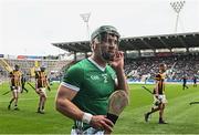 9 April 2023; Sean Finn of Limerick before the Allianz Hurling League Final match between Kilkenny and Limerick at Páirc Ui Chaoimh in Cork. Photo by Eóin Noonan/Sportsfile