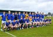 9 April 2023; The Longford squad before the Leinster GAA Football Senior Championship Round 1 match between Longford and Offaly at Glennon Brothers Pearse Park in Longford. Photo by Ray McManus/Sportsfile