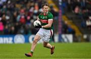 9 April 2023; Cillian O’Connor of Mayo during the Connacht GAA Football Senior Championship Quarter-Final match between Mayo and Roscommon at Hastings Insurance MacHale Park in Castlebar, Mayo. Photo by Ramsey Cardy/Sportsfile