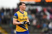 9 April 2023; Cian McKeon of Roscommon during the Connacht GAA Football Senior Championship Quarter-Final match between Mayo and Roscommon at Hastings Insurance MacHale Park in Castlebar, Mayo. Photo by Ramsey Cardy/Sportsfile