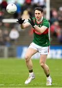 9 April 2023; Paddy Durcan of Mayo during the Connacht GAA Football Senior Championship Quarter-Final match between Mayo and Roscommon at Hastings Insurance MacHale Park in Castlebar, Mayo. Photo by Ramsey Cardy/Sportsfile