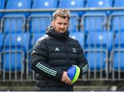 10 April 2023; Contact skills coach Sean O'Brien during Leinster rugby squad training at Energia Park in Dublin. Photo by Harry Murphy/Sportsfile