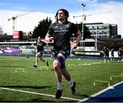 10 April 2023; Alex Soroka during Leinster rugby squad training at Energia Park in Dublin. Photo by Harry Murphy/Sportsfile