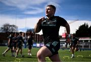 10 April 2023; John McKee during Leinster rugby squad training at Energia Park in Dublin. Photo by Harry Murphy/Sportsfile