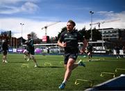 10 April 2023; Liam Turner during Leinster rugby squad training at Energia Park in Dublin. Photo by Harry Murphy/Sportsfile