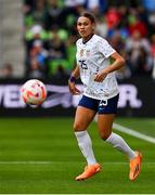 8 April 2023; Trinity Rodman of United States during the Women's International friendly match between USA and Republic of Ireland at the Q2 Stadium in Austin, Texas. Photo by Brendan Moran/Sportsfile