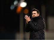 10 April 2023; Shamrock Rovers manager Stephen Bradley after his side's victory in the SSE Airtricity Men's Premier Division match between Shamrock Rovers and UCD at Tallaght Stadium in Dublin. Photo by Piaras Ó Mídheach/Sportsfile