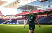 10 April 2023; Jessie Stapleton during a Republic of Ireland women training session at Citypark in St Louis, Missouri, USA. Photo by Stephen McCarthy/Sportsfile