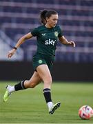 10 April 2023; Katie McCabe during a Republic of Ireland women training session at Citypark in St Louis, Missouri, USA. Photo by Stephen McCarthy/Sportsfile