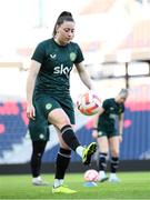 10 April 2023; Lucy Quinn during a Republic of Ireland women training session at Citypark in St Louis, Missouri, USA. Photo by Stephen McCarthy/Sportsfile