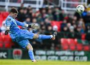 10 April 2023; Cork City goalkeeper Jimmy Corcoran during the SSE Airtricity Men's Premier Division match between Cork City and Dundalk at Turner's Cross in Cork. Photo by Eóin Noonan/Sportsfile