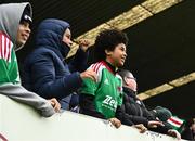 10 April 2023; Cork City supporters during the SSE Airtricity Men's Premier Division match between Cork City and Dundalk at Turner's Cross in Cork. Photo by Eóin Noonan/Sportsfile