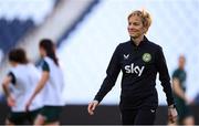 10 April 2023; Manager Vera Pauw during a Republic of Ireland women training session at Citypark in St Louis, Missouri, USA. Photo by Stephen McCarthy/Sportsfile