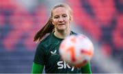 10 April 2023; Goalkeeper Courtney Brosnan during a Republic of Ireland women training session at Citypark in St Louis, Missouri, USA. Photo by Stephen McCarthy/Sportsfile