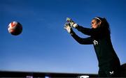 10 April 2023; Goalkeeper Grace Moloney during a Republic of Ireland women training session at Citypark in St Louis, Missouri, USA. Photo by Stephen McCarthy/Sportsfile