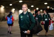 11 April 2023; Tara O'Hanlon of Republic of Ireland before the women's international friendly match between USA and Republic of Ireland at CITYPARK in St Louis, Missouri, USA. Photo by Stephen McCarthy/Sportsfile