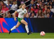 11 April 2023; Tara O'Hanlon of Republic of Ireland during the women's international friendly match between USA and Republic of Ireland at CITYPARK in St Louis, Missouri, USA. Photo by Stephen McCarthy/Sportsfile