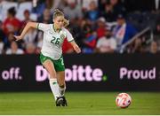 11 April 2023; Tara O'Hanlon of Republic of Ireland during the women's international friendly match between USA and Republic of Ireland at CITYPARK in St Louis, Missouri, USA. Photo by Stephen McCarthy/Sportsfile