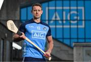12 April 2023; Dublin hurler Cian Boland pictured in Parnell Park as Dublin GAA and main sponsor, AIG, launch the 2023 Championship. In their 10th year of sponsorship, AIG are proud to back the boys and girls in blue throughout their championship campaigns. To read more about benefits that Dublin GAA members can avail of with AIG, visit https://www.aig.ie/our-sponsorships/dublin-gaa. Photo by Seb Daly/Sportsfile