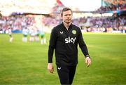 11 April 2023; Republic of Ireland assistant manager Tom Elmes before the women's international friendly match between USA and Republic of Ireland at CITYPARK in St Louis, Missouri, USA. Photo by Stephen McCarthy/Sportsfile