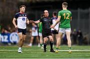 8 April 2023; Referee David Coldrick during the Connacht GAA Football Senior Championship quarter-final match between New York and Leitrim at Gaelic Park in New York, USA. Photo by David Fitzgerald/Sportsfile