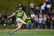 8 April 2023; Mark Plunkett of Leitrim during the Connacht GAA Football Senior Championship quarter-final match between New York and Leitrim at Gaelic Park in New York, USA. Photo by David Fitzgerald/Sportsfile