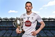 13 April 2023; Niall Muineacha´in of Kildare in attendance at the launch of the Joe McDonagh, Christy Ring, Nickey Rackard & Lory Meagher Cup Competitions at Croke Park in Dublin.  Photo by Sam Barnes/Sportsfile