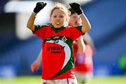 13 April 2023; Mia Kelly of St Brigid’s, Carlow, during the 2023 LGFA Go Games Activity Day at Croke Park, Dublin. Photo by Tyler Miller/Sportsfile