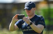13 April 2023; Senior communications & media manager Marcus Ó Buachalla during a Leinster Rugby squad training session at St Stithian's College in Johannesburg, South Africa. Photo by Harry Murphy/Sportsfile