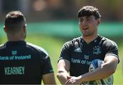 13 April 2023; Max O'Reilly, right, during a Leinster Rugby squad training session at St Stithian's College in Johannesburg, South Africa. Photo by Harry Murphy/Sportsfile